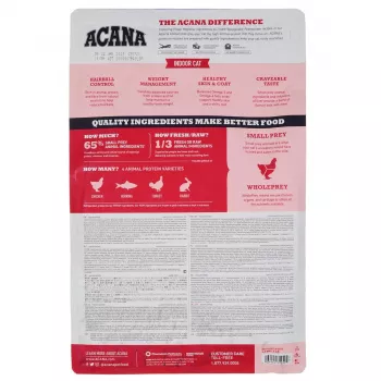 ACANA Indoor Entrée - kuiv kassitoit - 1,8 kg