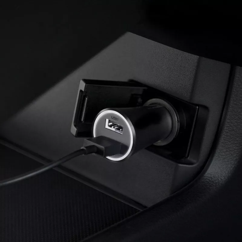 Xiaomi 37 W kahe pordiga auto laadija must, must