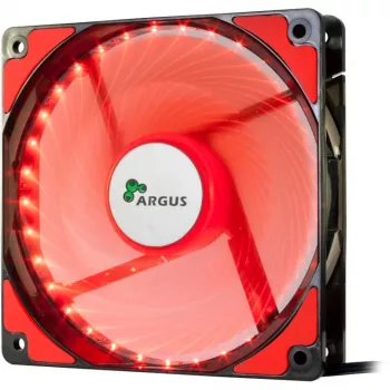 INTER-TECH Argus L-12025 120mm korpuse ventilaator - must