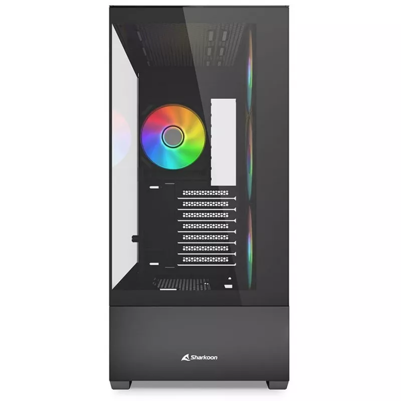 PC-korpus Sharkoon AK6 RGB, ATX, must
