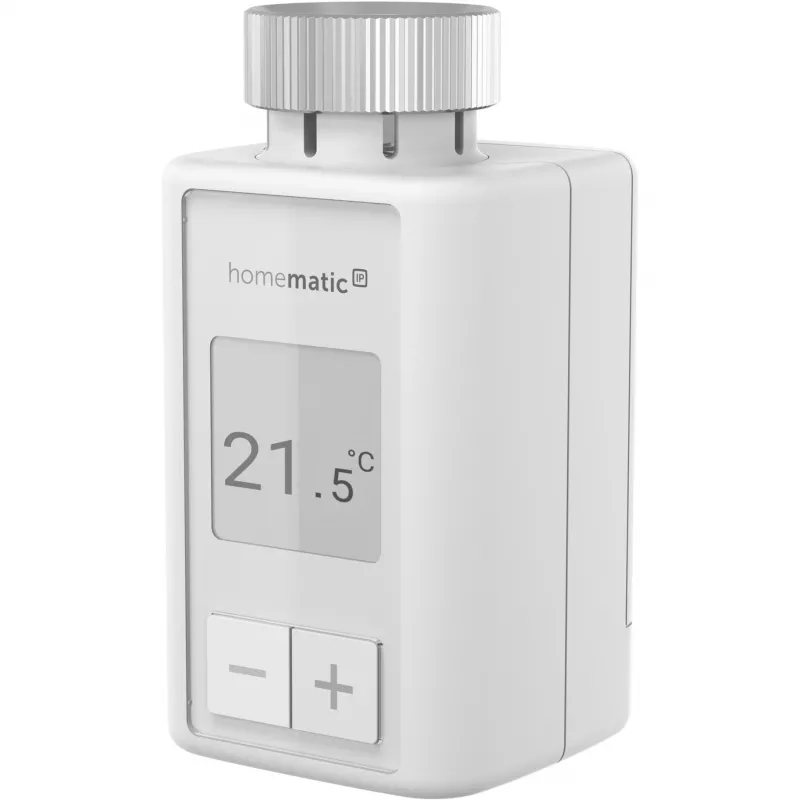 eQ-3 AG Homematic IP HmIP-eTRV-F, digitaalne termostaat, ruum, RF, 869,4 MHz, valge, M30 x 1,5