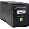 PowerWalker VI 800 SW FR katkematu toiteallikas (UPS) Line-Interactive 0,8 kVA 480 W 2 AC-pistikupesa