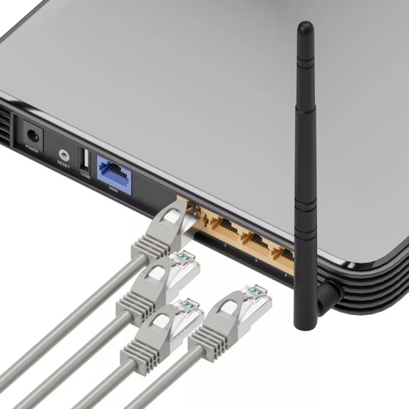 Võrgukaabel (patch-kaabel) Extralink Cat5e UTP 5 m — RJ-45 / RJ-45, hall
