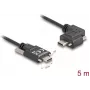 DeLOCK USB 2.0 kaabel USB USB-C isane USB USB-C isasele nurgaga vasak/parem PD 3.0 60W 5m