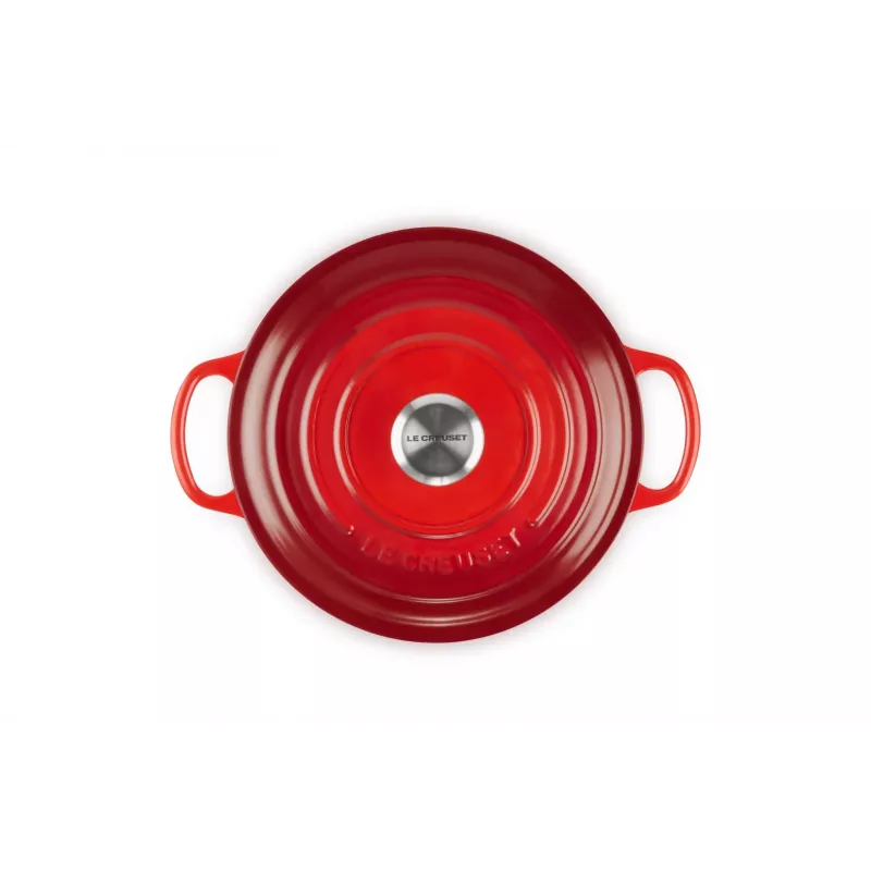 Le Creuset Signature 3,3 L ümmargune punane
