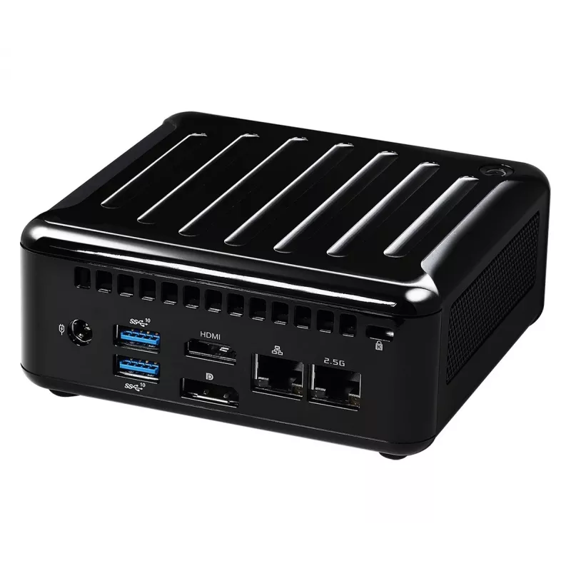 ASRock NUC BOX-1165G7 0,6 L arvuti must i7-1165G7 4,7 GHz