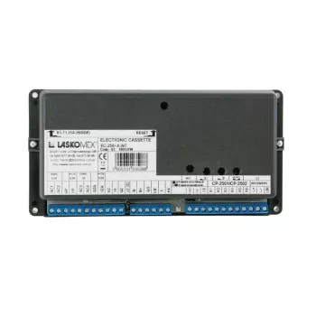 Laskomex EC-2502AR elektroonikakassett aku laadimisfunktsiooniga ja RFID ja Dallas tugi