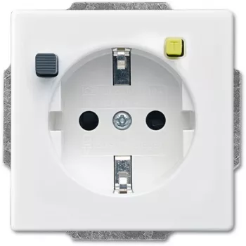 Pistikupesa Busch-Jaeger 3120 EUCB-84 CEE 7/3 2P+E 230 V 16 A Valge IP20