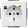 Pistikupesa Busch-Jaeger 3120 EUCB-84 CEE 7/3 2P+E 230 V 16 A Valge IP20