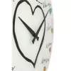 NeXtime kell 8030 Loving You, Ø43 cm, seinakell, valge/mitmevärviline