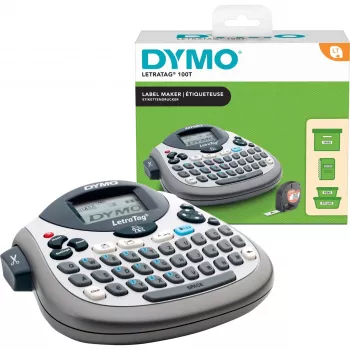 Sildimasin Dymo LetraTag LT-100T QWERTZ klaviatuuriga, pihuarvuti soojusülekandega sildiprinter