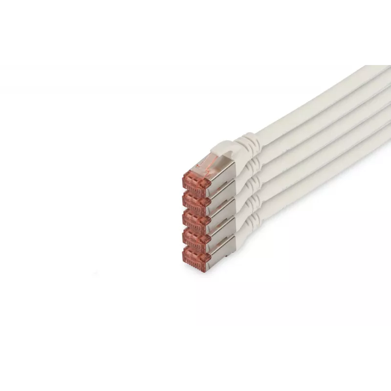 Võrgukaabel Digitus CAT 6 S/FTP RJ-45 10m valge