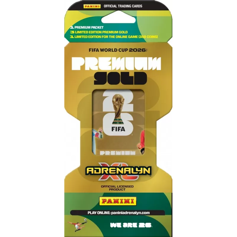 Kaardid FIFA World Cup 2026 Blister Gold