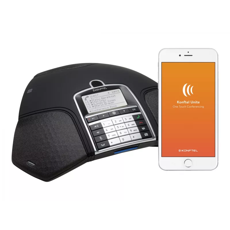Konftel 300IPx - VoIP-konverentsitelefon - SIP v2 - Liquorice Black - Konftel C50300IPx Hybrid jaoks