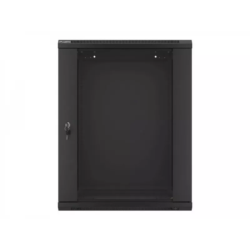 Lanberg seinapaigaldatav paigaldusrack-kapp 19'' 15U 600x450mm must (klaasuks)