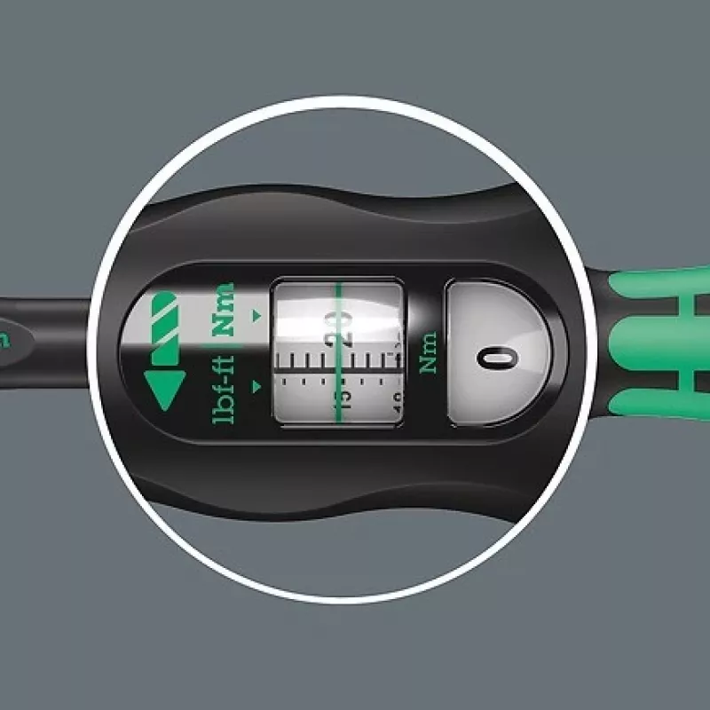 Wera Click-Torque C 3, 1/2-tolline momentivõti pööratava põrkmehhanismiga, 40 Nm – 200 Nm