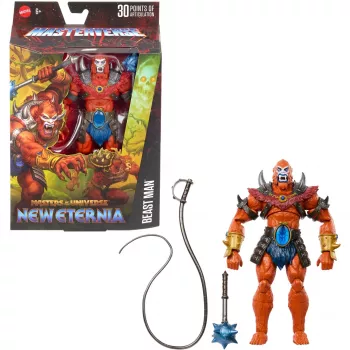 Action figure MATTEL Masterverse Core Beast Man JBP80 – kogumisväärne poseeritav kuju
