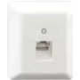 Rutenbeck UAE-Cat.6A iso-8 U Ap rw - võrguühenduspistik - RJ 45 - 1 võrgupistik - puhas valge, RAL 9010 (13411501)