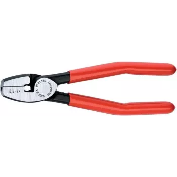 Knipex traadiotsa suruotsaga tangid p.180 mm 0,5-6,0 (AWG 20-10) mm polariseeritud plastikkattega