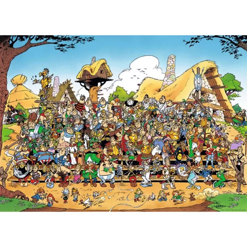 Pusle Ravensburger 1000 tk Värvipusle (Multikad) — 700 mm laius, vanusele 14+