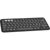 Logitech Pebble Keys 2 K380s - klaviatuur - juhtmevaba - Bluetooth LE - QWERTY - Põhjamaade (taani/soome/norra/rootsi) - tonaalne grafiit (920-011879)