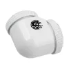 Adapter 90° BitsPower 16mm AD kõvatorule 16mm AD kõvatorule, valge