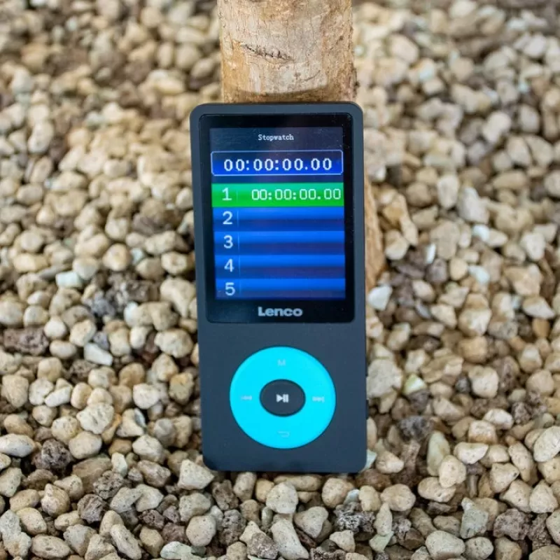 MP3-mängija Lenco Xemio-860BU 8 GB must sinine LCD 18 h taasesitus