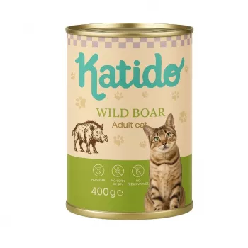 KATIDO Metssiga - märg kassitoit - 400g