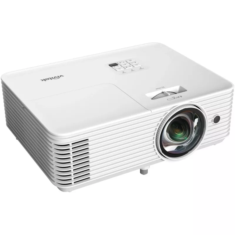 Lühifookusprojektor Vivitek DX335ST — 3200 ANSI lm, WXGA 1280×800, viske suhe 0,52:1, 16 W kõlar, HDMI 2.0