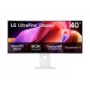 LG UltraWide 40WT95UF-W LED-kuvar 100,9 cm (40 tolli), valge/must, 5K2K, Nano-IPS, kumer, Thunderbolt 5.0, KVM-lüliti, Daisy Chain, 120Hz paneel (40WT95UF-W.AEU)