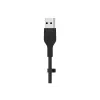 Lightning-kaabel Belkin CAA008BT1MBK 1m Must USB A–USB C