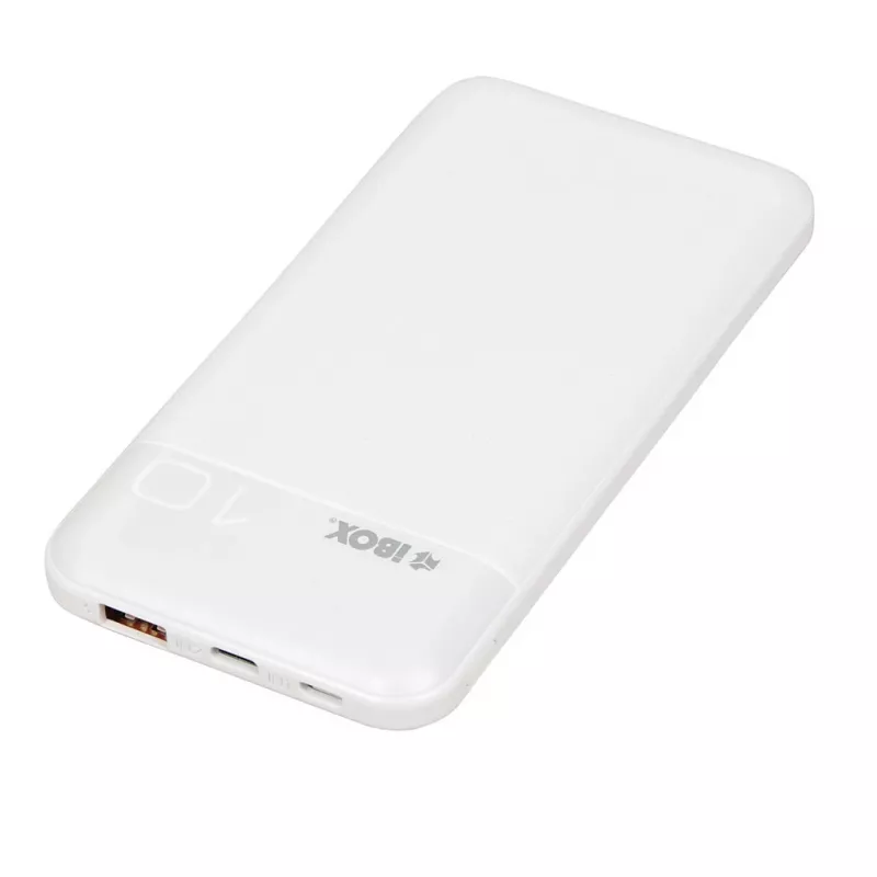 Kaasaskantav akupank IBOX IPB10 10000 mAh, liitiumioon, Quick Charge 3.0, USB-C ja USB-A väljundid, 20W PD