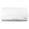 Leivakonteiner Maestro MR-1676-Valge, roostevabast terasest hingedega kaas, valge, 385×255×190 mm