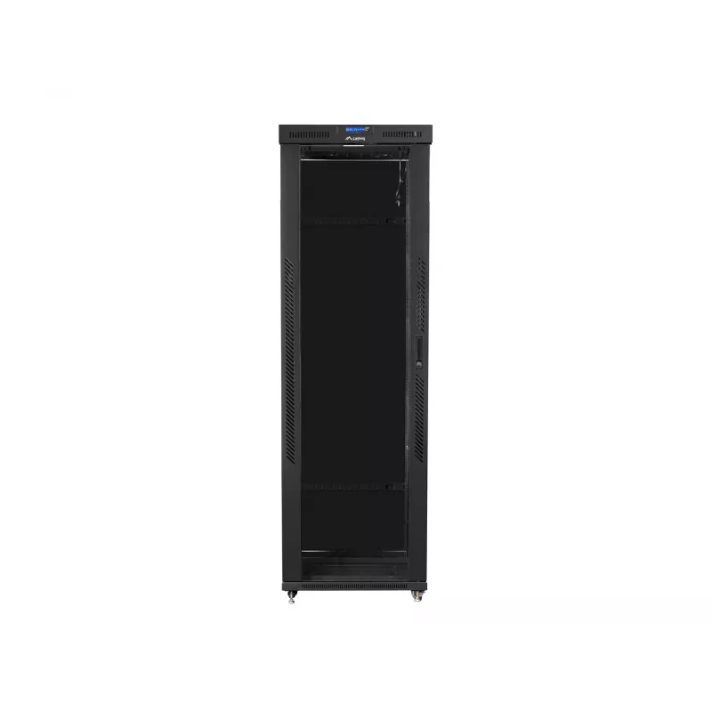 19-tolline raamikapp LANBERG FF01-8247-12BL, 47U, 800x1200 mm, klaasist esiuks