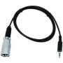 EUROLITE DMX-adapter — 1x 3,5 mm pistikupesa 1x XLR-pistikule