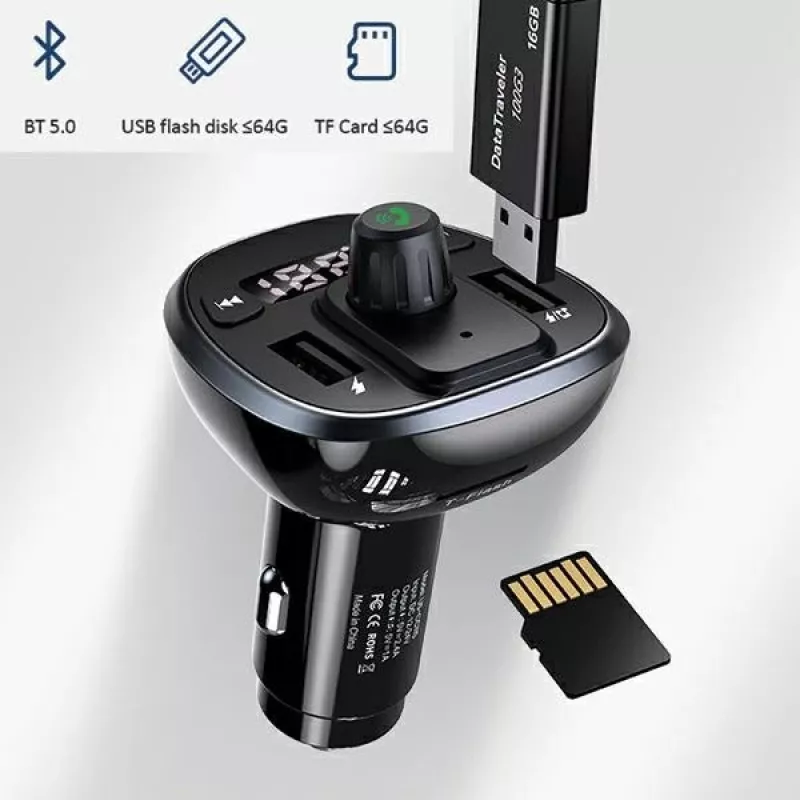 Kaasaskantav Bluetooth-kõlar usams USA000754 FM-raadio ja MP3-esitusega