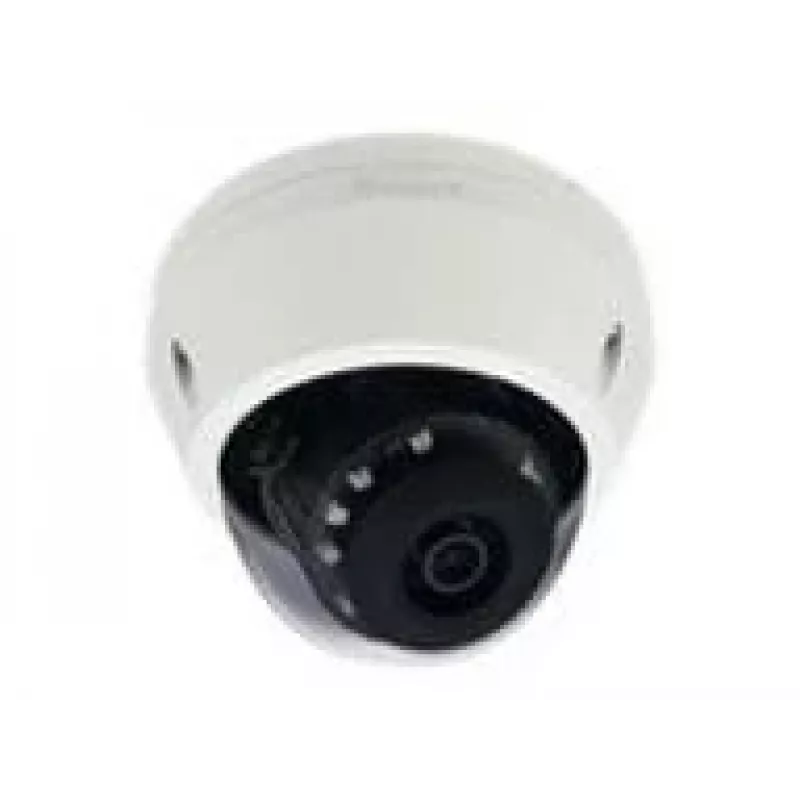 LevelOne HUBBLE Fixed Dome IP võrgukaamera, H.265, 5-megapiksline, 802.3af PoE, IR LED-id, sise-/välistingimustesse, vandaalikindel