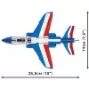 Ehitusmänguasi Cobi Alpha Jet Patrouille de France 1:48 mõõtkavas mudel COBI-5841
