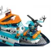 Ehituskomplekt LEGO City Arktika uurimislaev 60368 — 815 osa, 7+ aastat, 4 minifiguuri