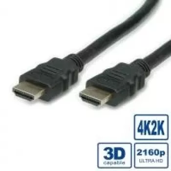 HDMI Ultra HD kaabel + Ethernet VALUE M/M 5 m