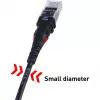 Networking kaabel PatchSee TP-6A-U/10 Must 3.1m Cat6a U/UTP