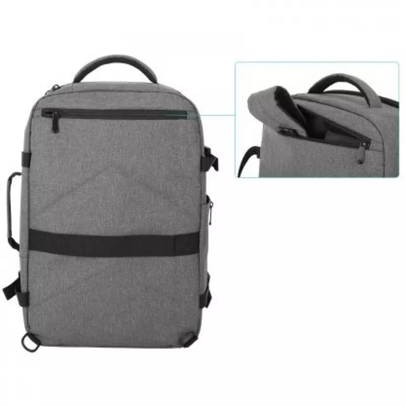 Seljakott Manhattan Rome Notebook Travel 17.3 tolli kaks varrukat 40 L helehall