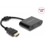 Adapter HDMI isane USB USB-C emasele DELOCK 63000, DisplayPort Alt Mode, 4K 60 Hz