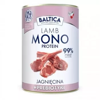 BALTICA Nutraceutic Monoprotein Lamb with prebiotics - märg koeratoit - 400g