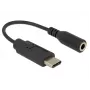 Delock Audio-Adapter - 24 pin USB-C (M) to mini-phone stereo 3.5 mm (W)