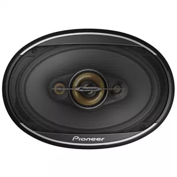 Pioneer TS-A6971F. Lautsprechertyp: 4-Wege, Spitzenstrom: 600 W, Bemessungsleistung: 100 W. Montagetiefe: 20,3 cm, Woofer-Größe (B x H): 152,4 x 228,6