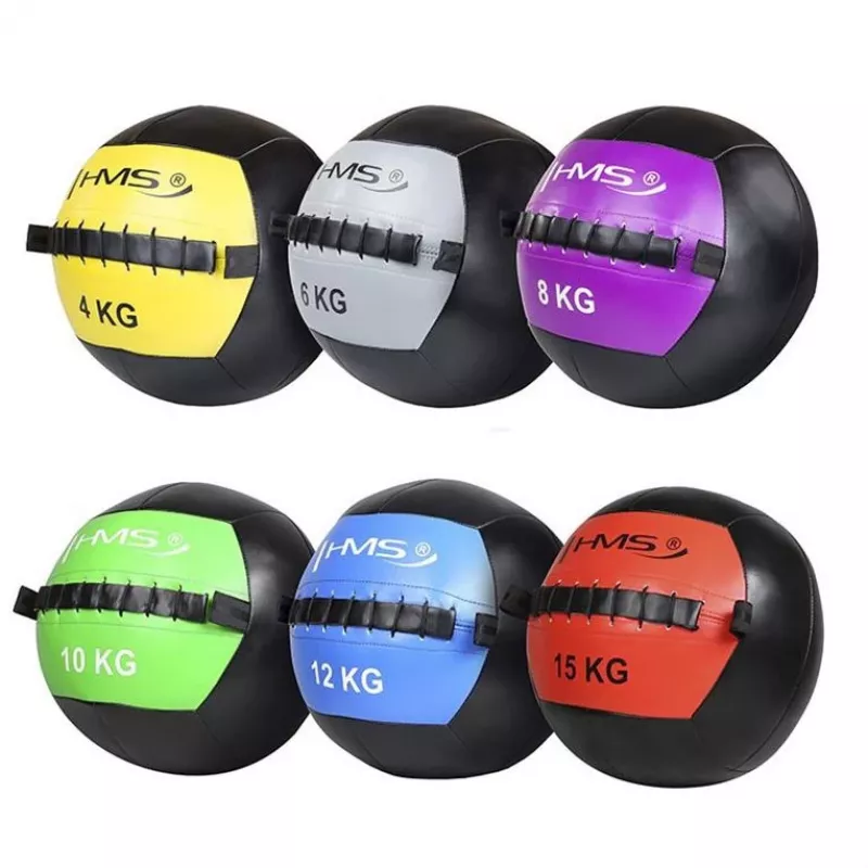HMS Fitness WLB12 meditsiinipall 12 kg Must, Sinine