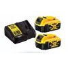 DeWALT DCS570P2-QW kaasaskantav ketassaag 18,4 cm Hõbedane, Kollane 5500 RPM