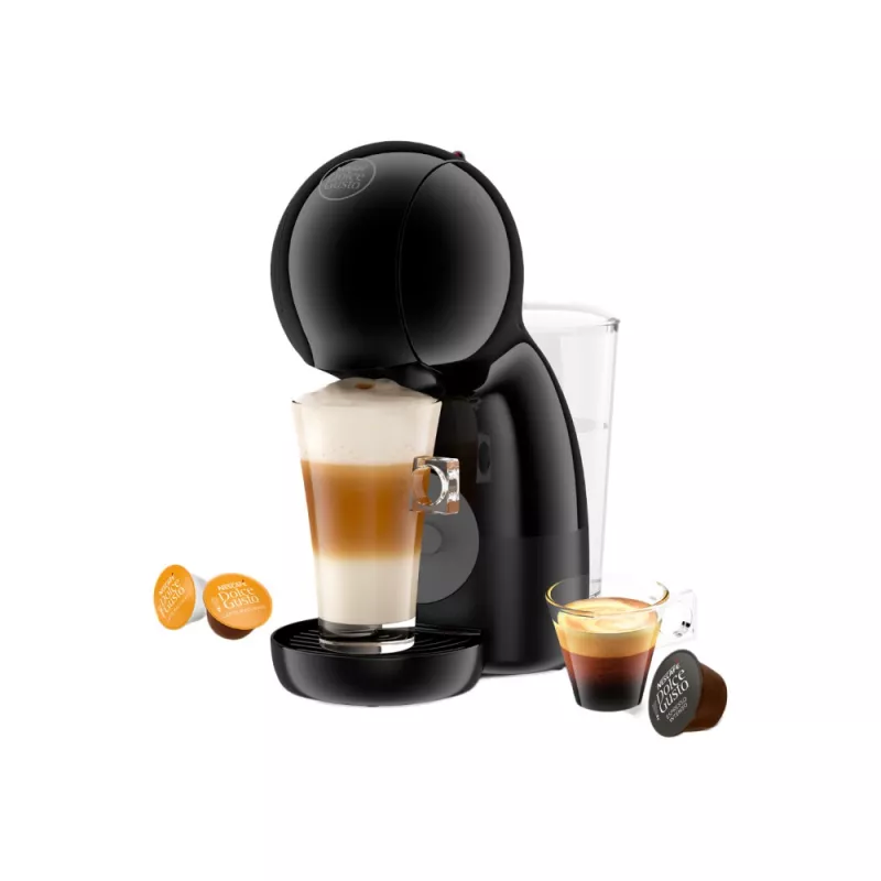 Kapselkohvimasin DeLonghi EDG110.AB Piccolo XS — 15 bar, 0,8 L veepaak, tööpinnal, must