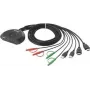 SP-KVM-210 KVM-konsool HDMI klaviatuur 4096 x 2160 pikslit (SP-10105820)